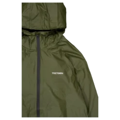 Packable Rainbreaker Set Forest Green
