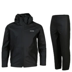 Packable Rain Set Youth Black