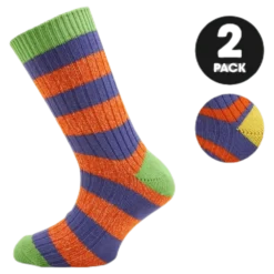 2-Pack Basic Socks - Mario Patterned