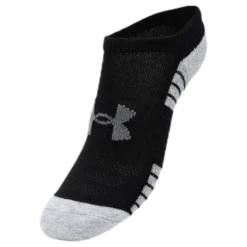3-Pack Heatgear No Show Jr Black