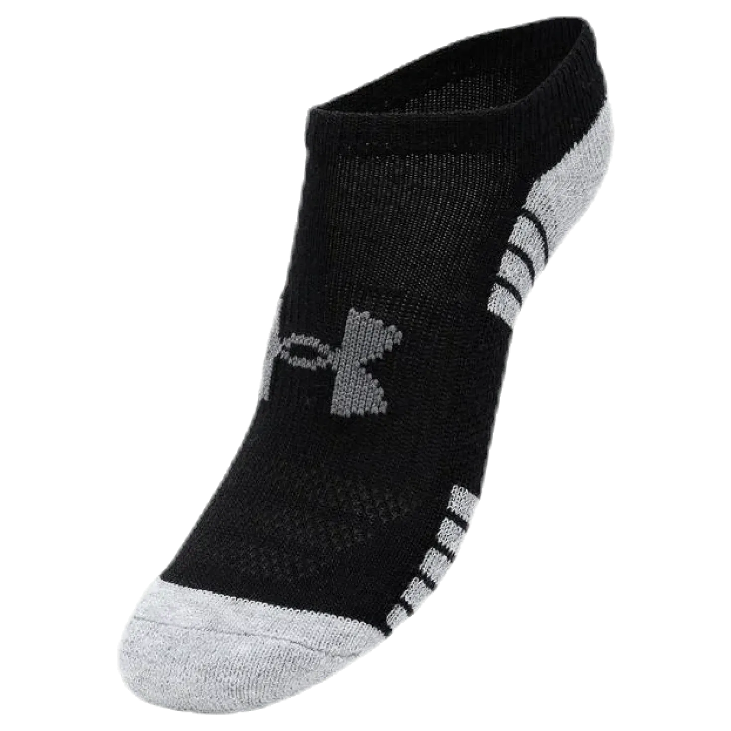 3-Pack Heatgear No Show Jr Black