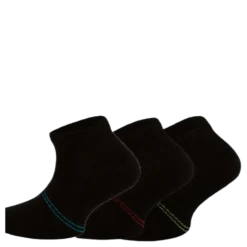 3-Pack Kids Basic Socks - Yogi Black