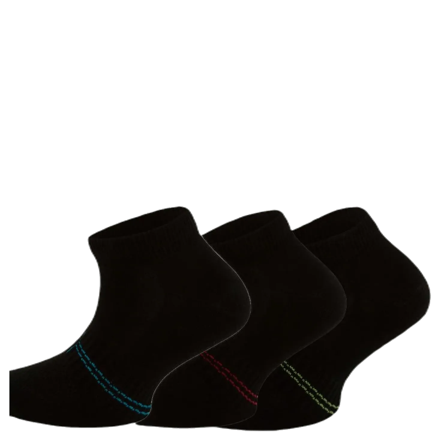 3-Pack Kids Basic Socks - Yogi Black