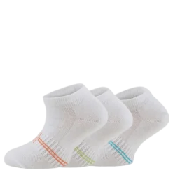 3-Pack Kids Basic Socks - Yogi White