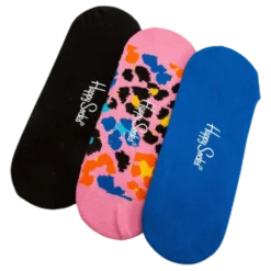 3-Pack Multi Leo Liner Sock Pink