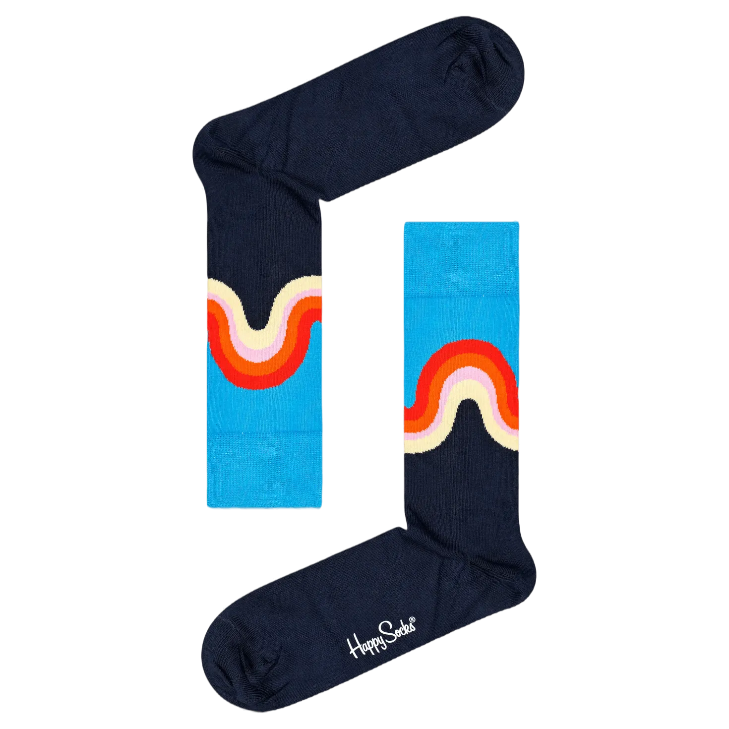 4-pack Navy Socks Gift Set Burgundy