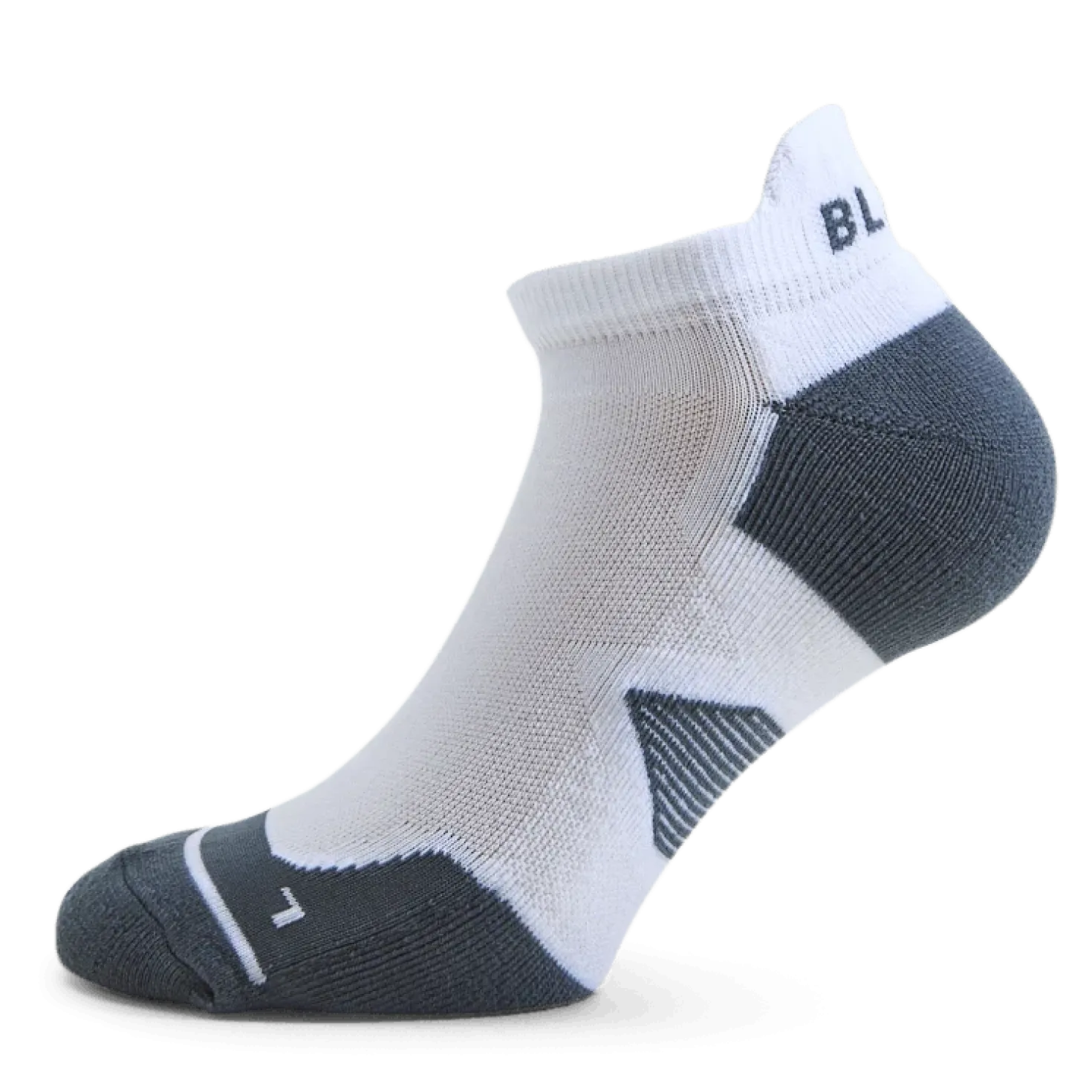2-pack Running Socks White/Black/Grey