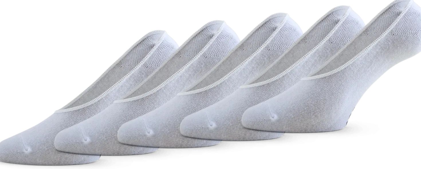 5-pack Sneaker Socks White