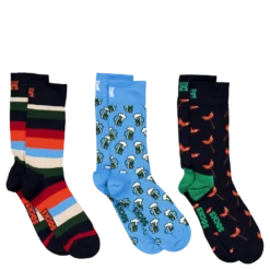 3-pack Wurst And Beer Socks Gi Navy