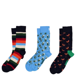 3-pack Wurst And Beer Socks Gi Navy