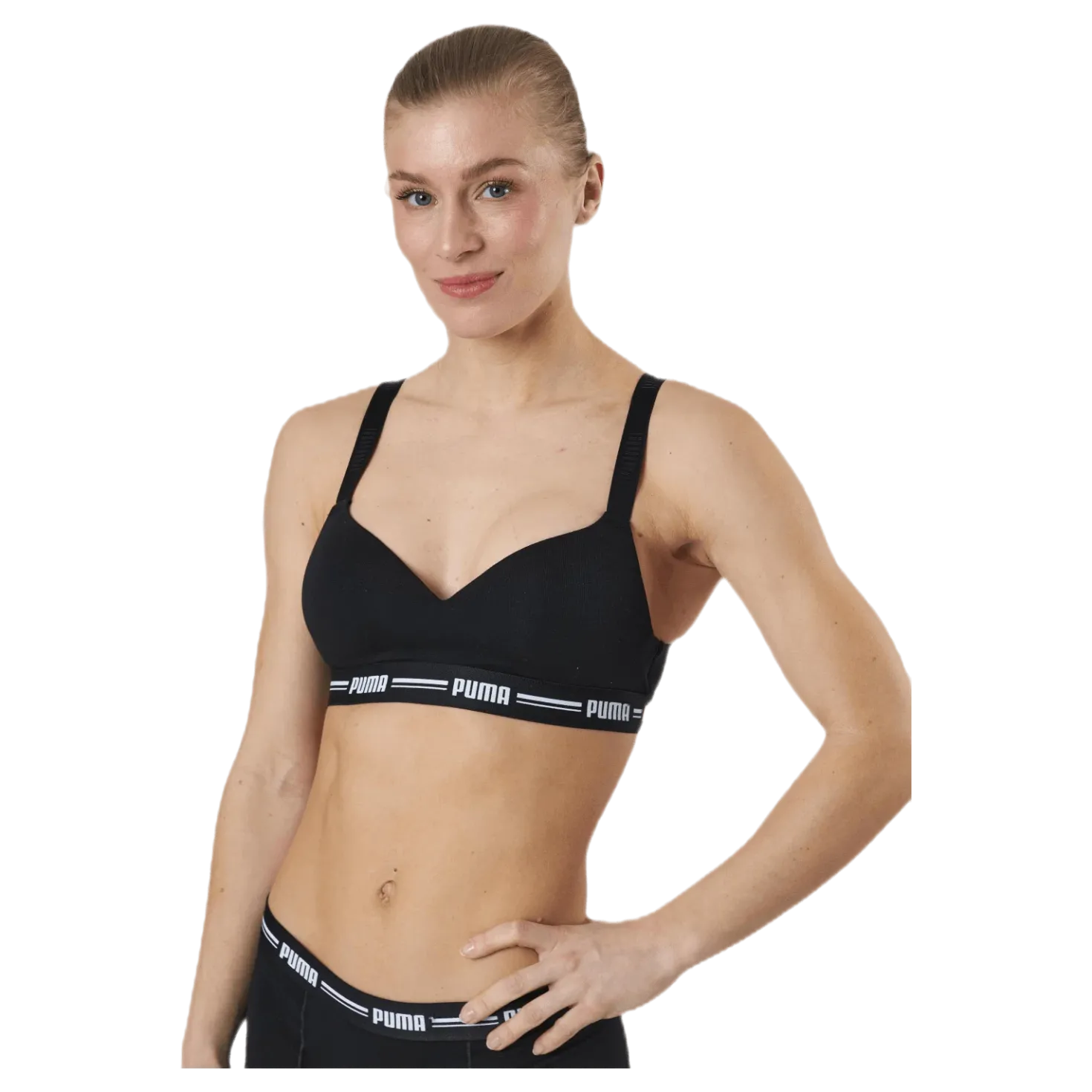 Padded Top Black