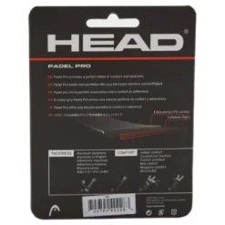 Padel Pro 3 Pcs Pack Black