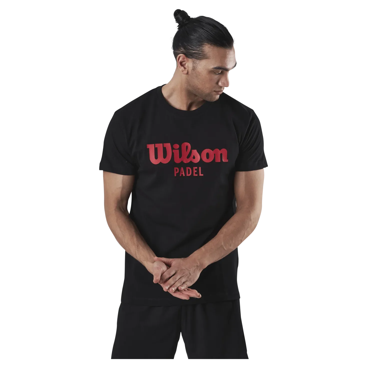 Padel Scrpt Tee Black