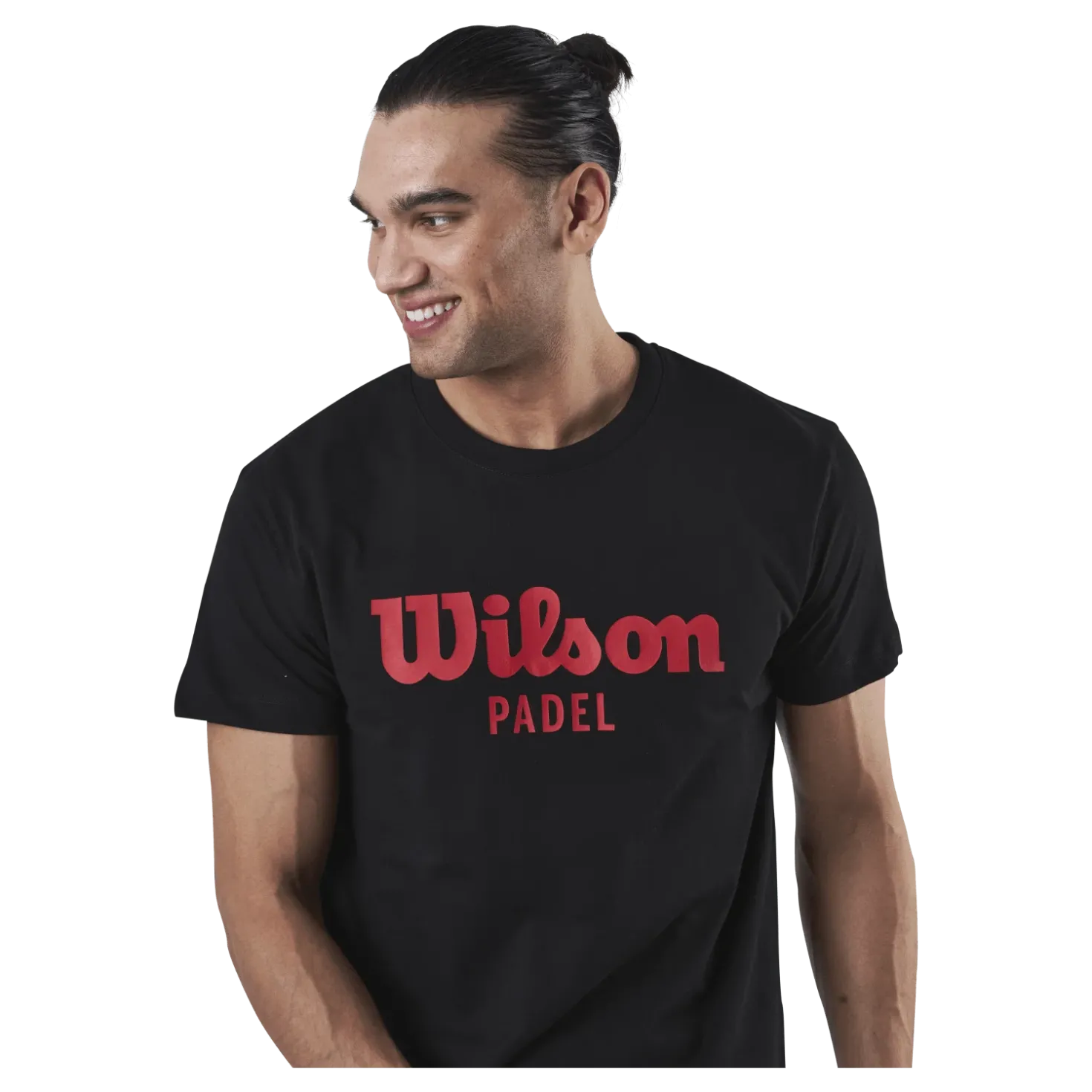 Padel Scrpt Tee Black