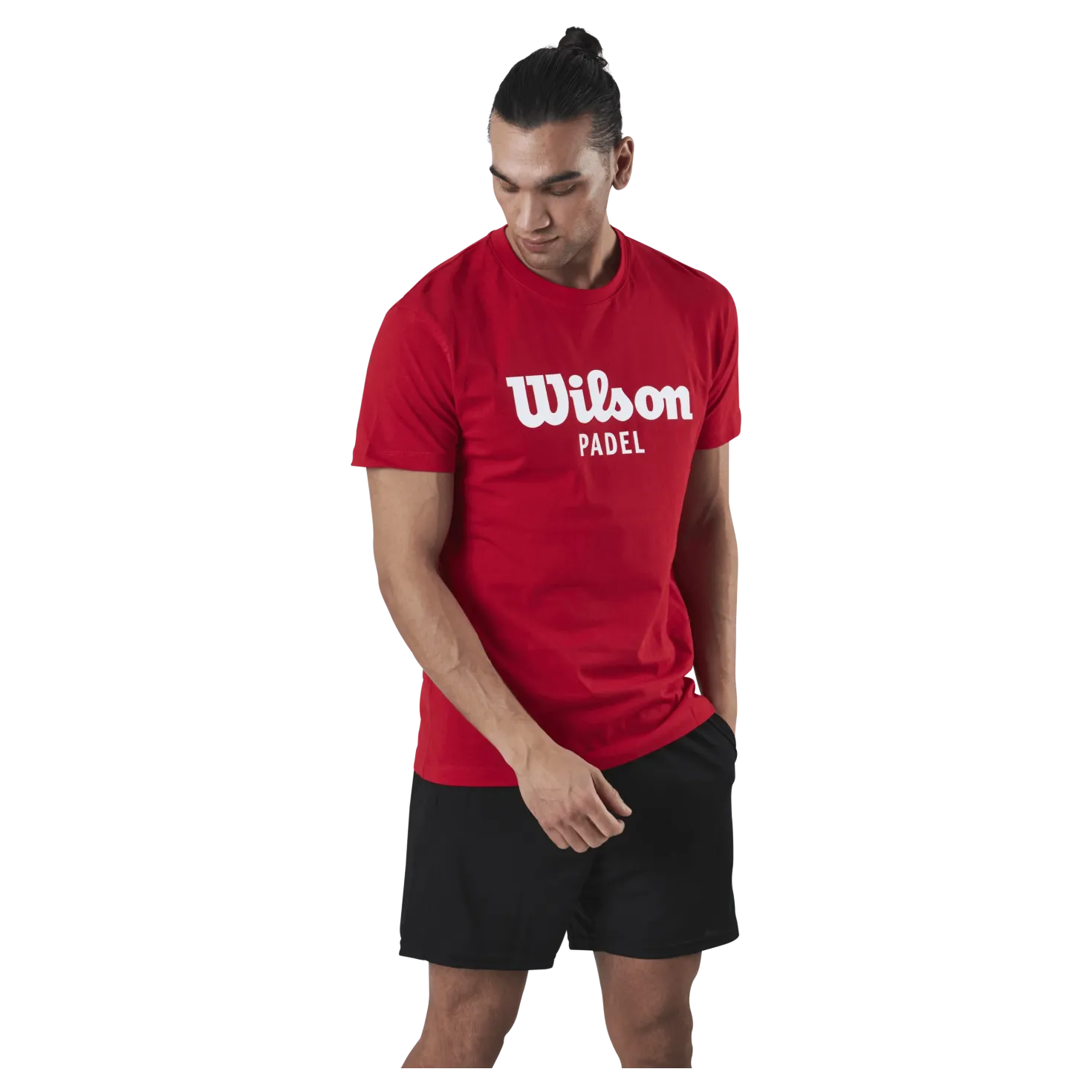 Padel Scrpt Tee Red