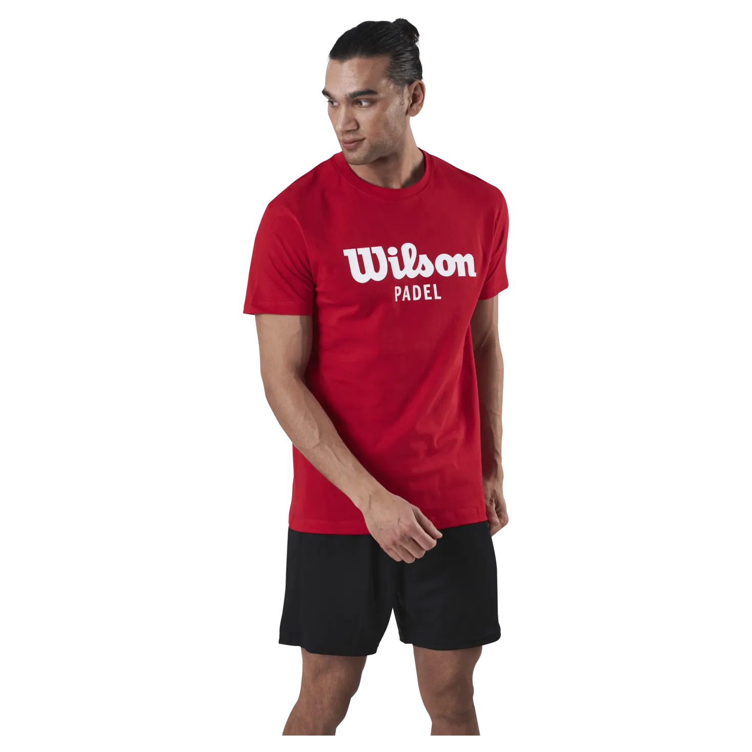 Padel Scrpt Tee Red