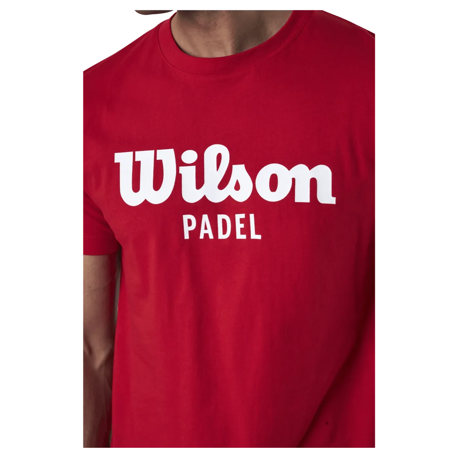 Padel Scrpt Tee Red