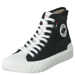Palla Ace Cvs Mid Black/mashmalllow