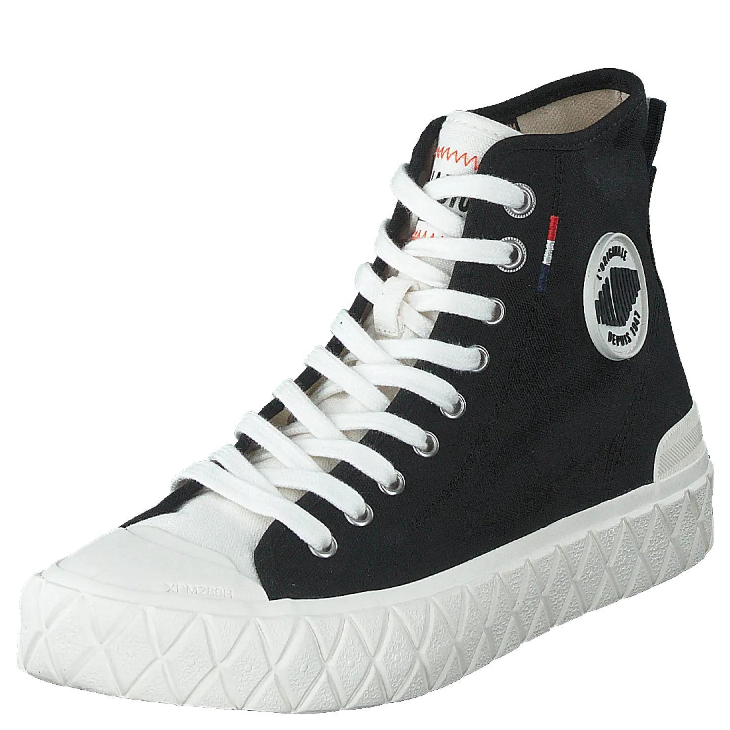 Palla Ace Cvs Mid Black/mashmalllow