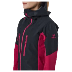 Pallas W Ii Warm Hybrid Jacket Cerise Pink - Black
