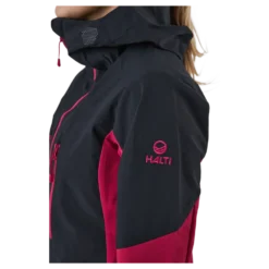 Pallas W Ii Warm Hybrid Jacket Cerise Pink - Black
