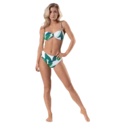 Palm Bay High Waist Cheeky White