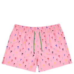 Palm Swim Shorts Medium Pink