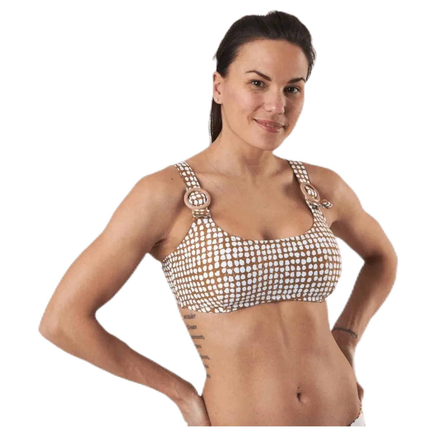 Paradise Cove Crop Top Gold