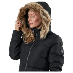 Paranaque Long Down Parka Jacket Black