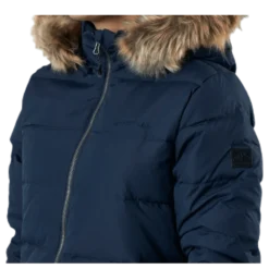 Paranaque Long Down Parka Jacket Blue