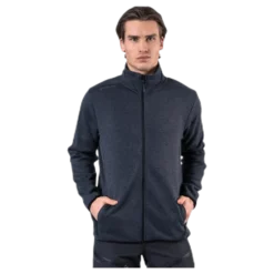 Pareman Melange Fleece Jacket Grey