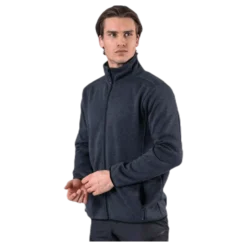Pareman Melange Fleece Jacket Grey