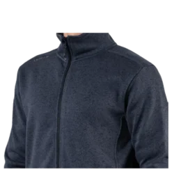 Pareman Melange Fleece Jacket Grey