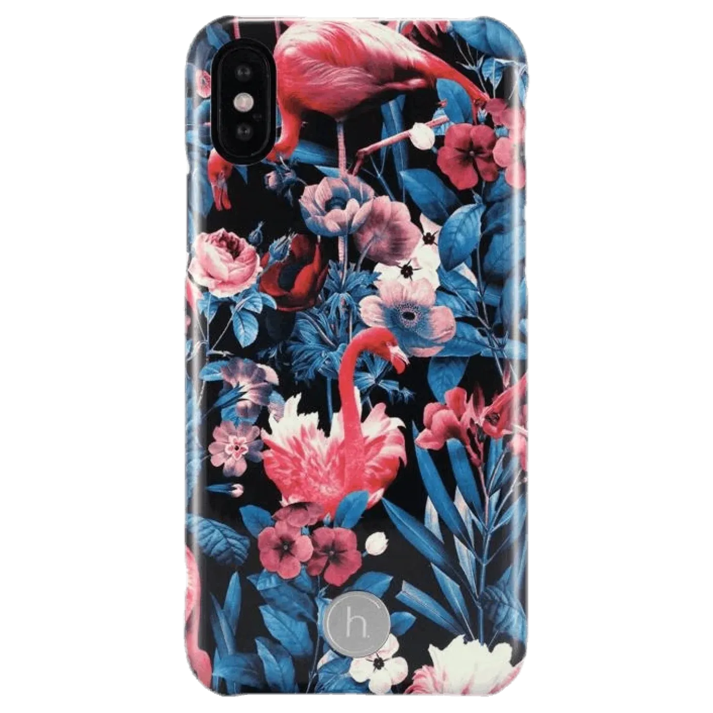 Paris Flamingo Garden iPhone X/Xs Patterned