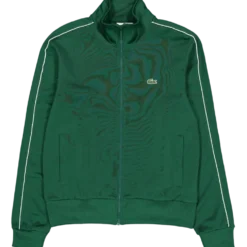 Paris Piqué Zip Front Track Ja Pine Green 132