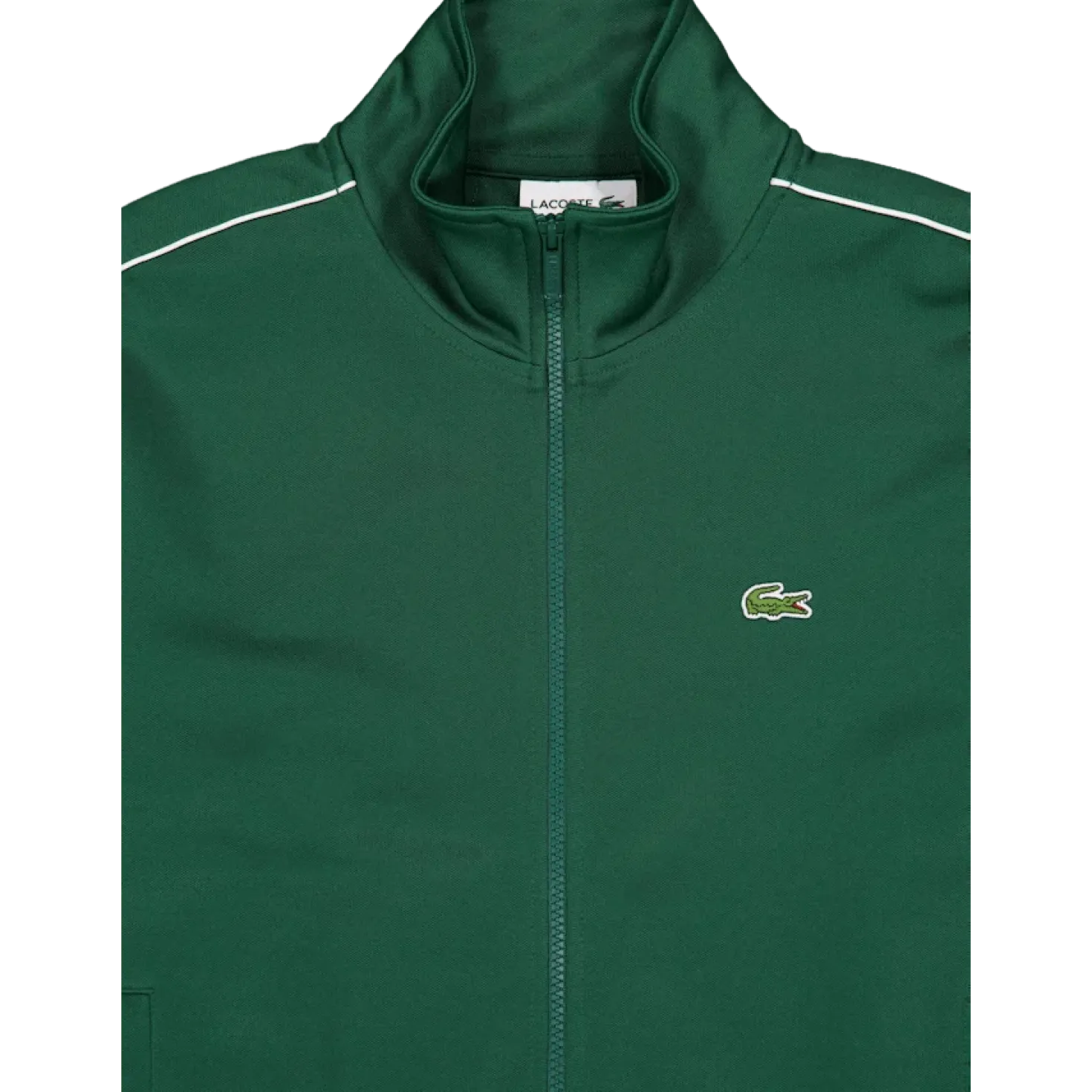 Paris Piqué Zip Front Track Ja Pine Green 132