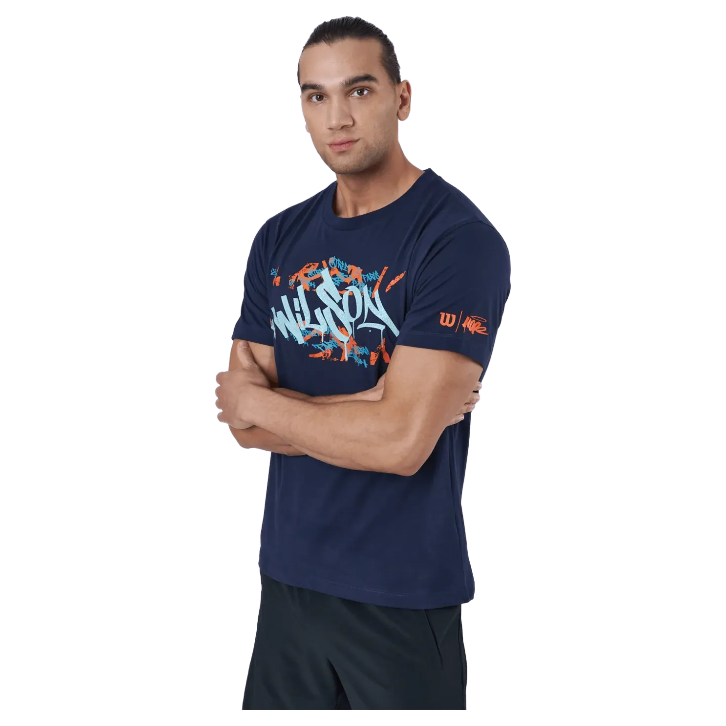 Paris 2022 Tech Tee Peacoat