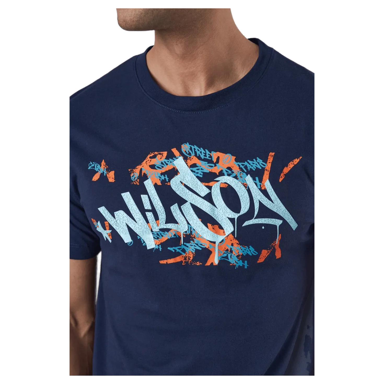 Paris 2022 Tech Tee Peacoat