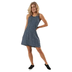 Pasadena Dress Blue/White