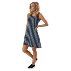 Pasadena Dress Blue/White