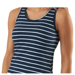 Pasadena Dress Blue/White