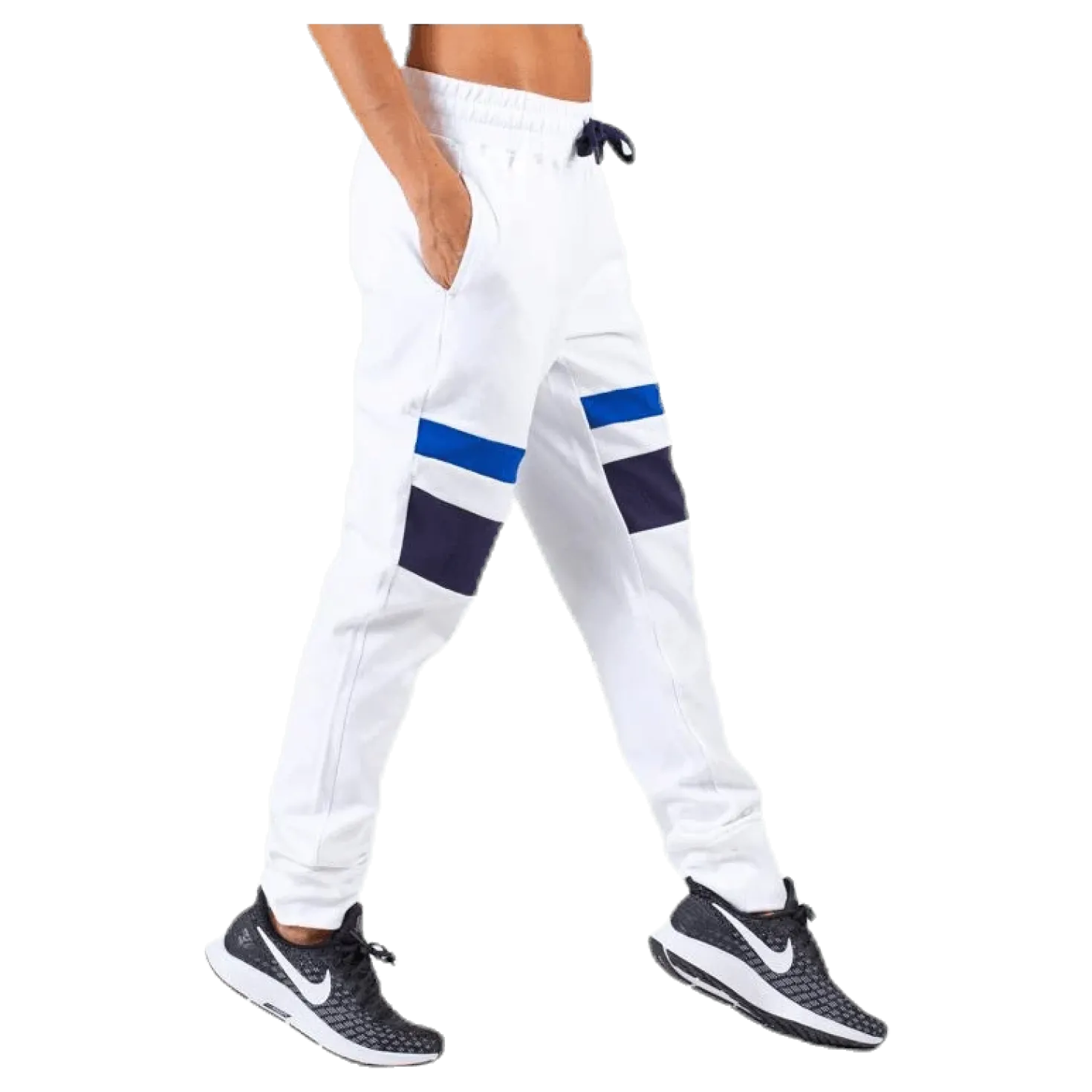 Pass Sweatpants Blue/White
