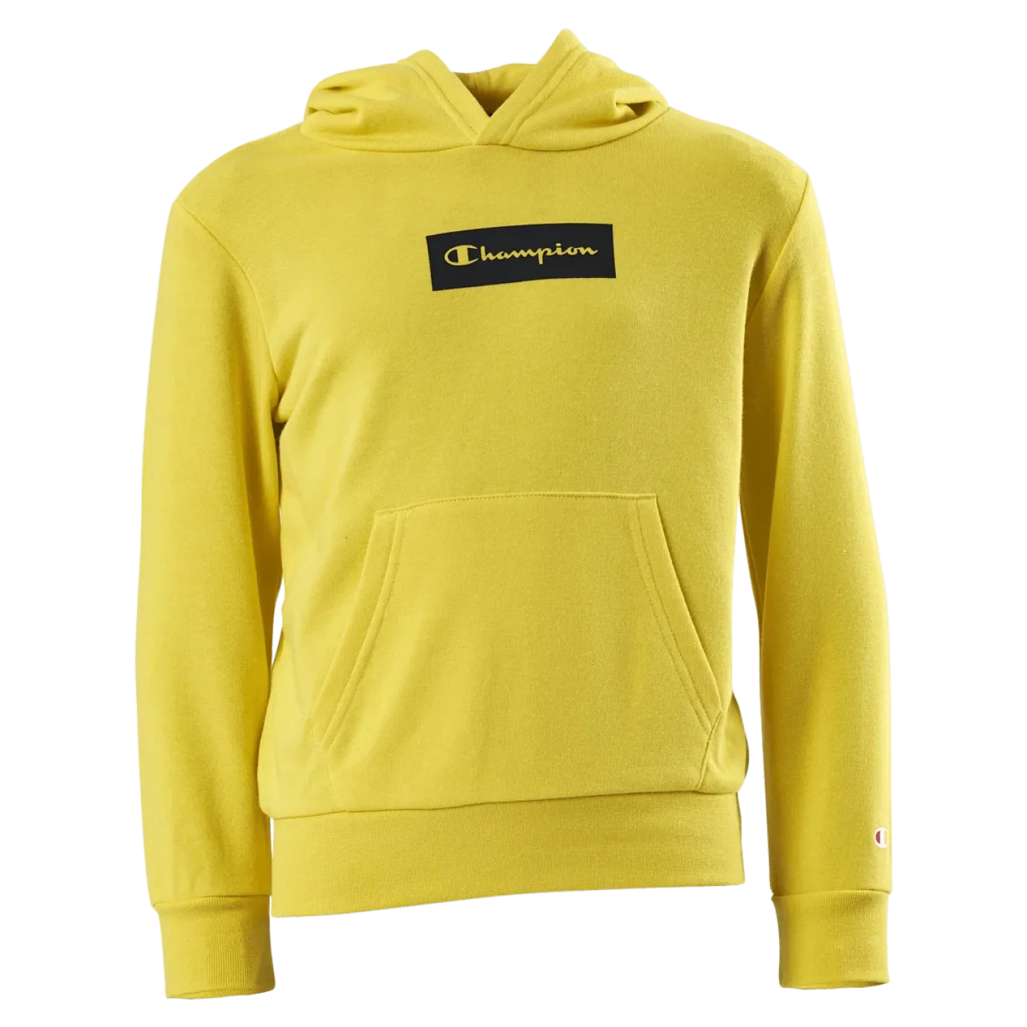 Pastel Hooded Sweatshirt Junior Yellow