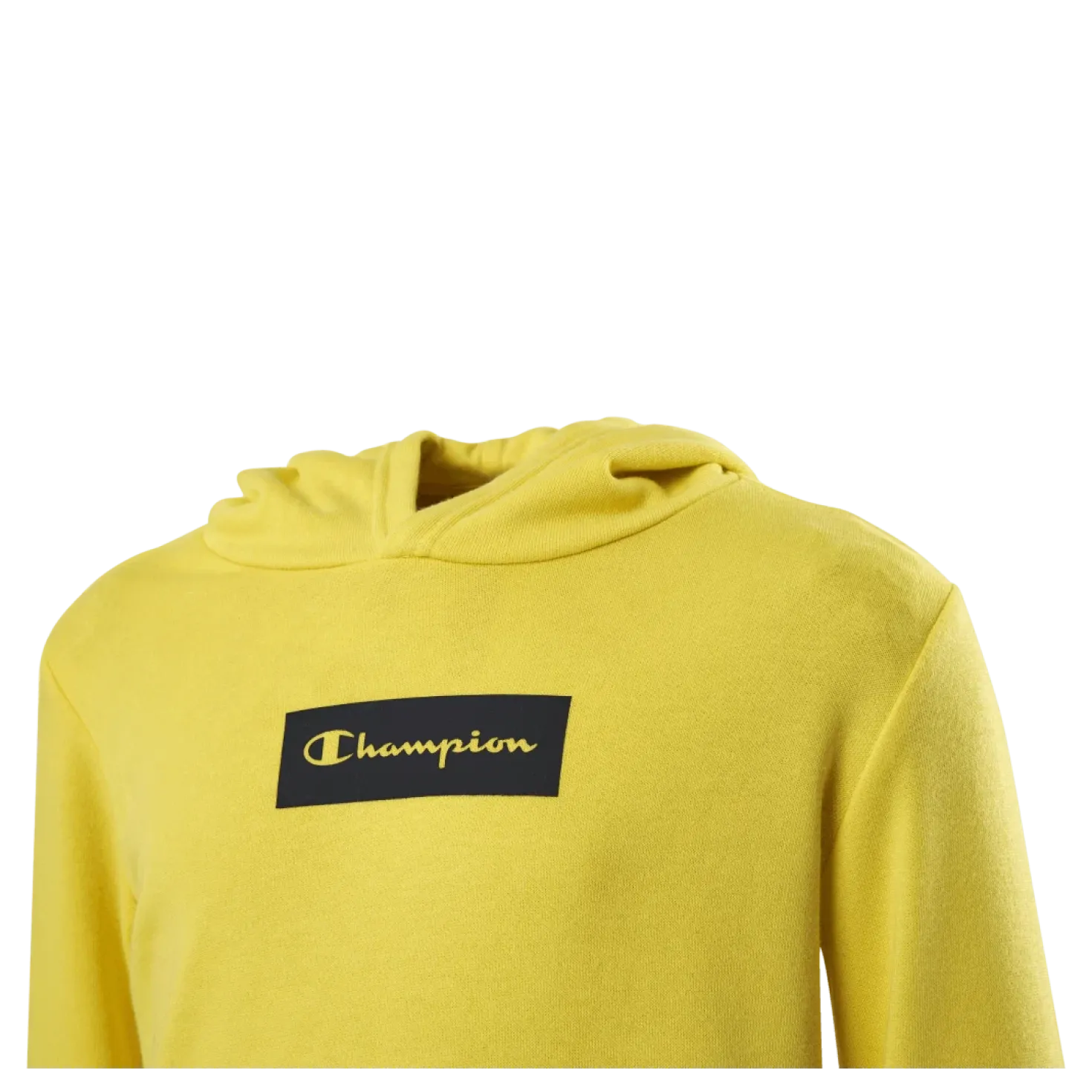 Pastel Hooded Sweatshirt Junior Yellow