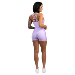 Pastel Paradise Shorts Lilac