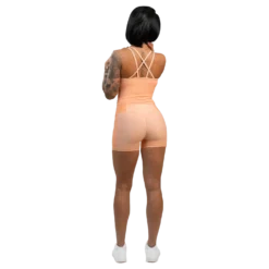 Pastel Paradise Shorts Peach