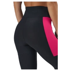 Paula High Waist 7/8 Tight Black-beetroot Purple-mandarin