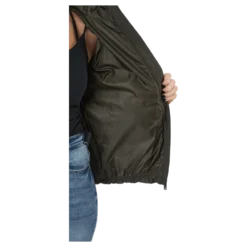 Pcbee New Short Puffer Jacket Black Olive