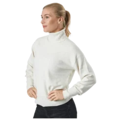 Pccava Ls High Neck Knit Bc Birch