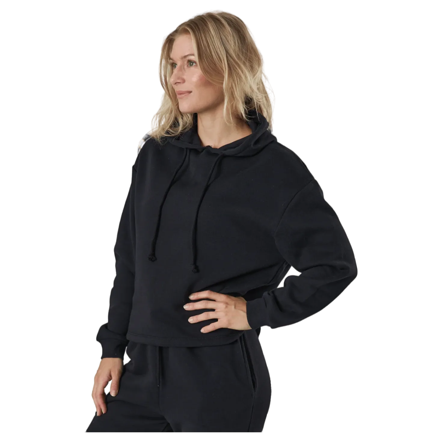 Pcchilli Ls Hoodie Noos Bc Black